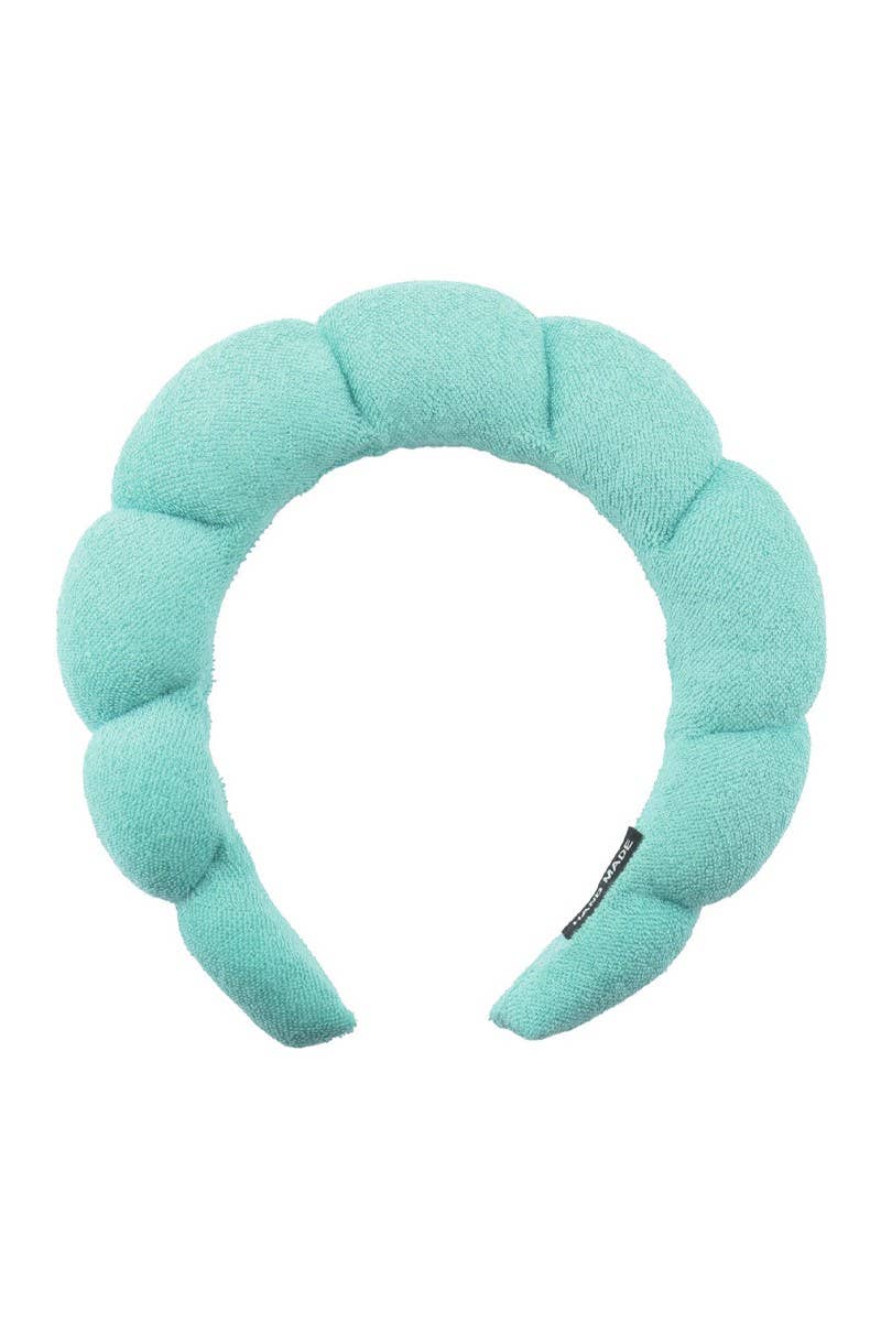 CALA 69136 Mint Spa Headband & Wristband Set - 6set