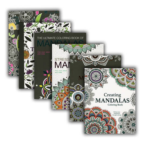 Mandalas Coloring Book for Adults (8"x11")