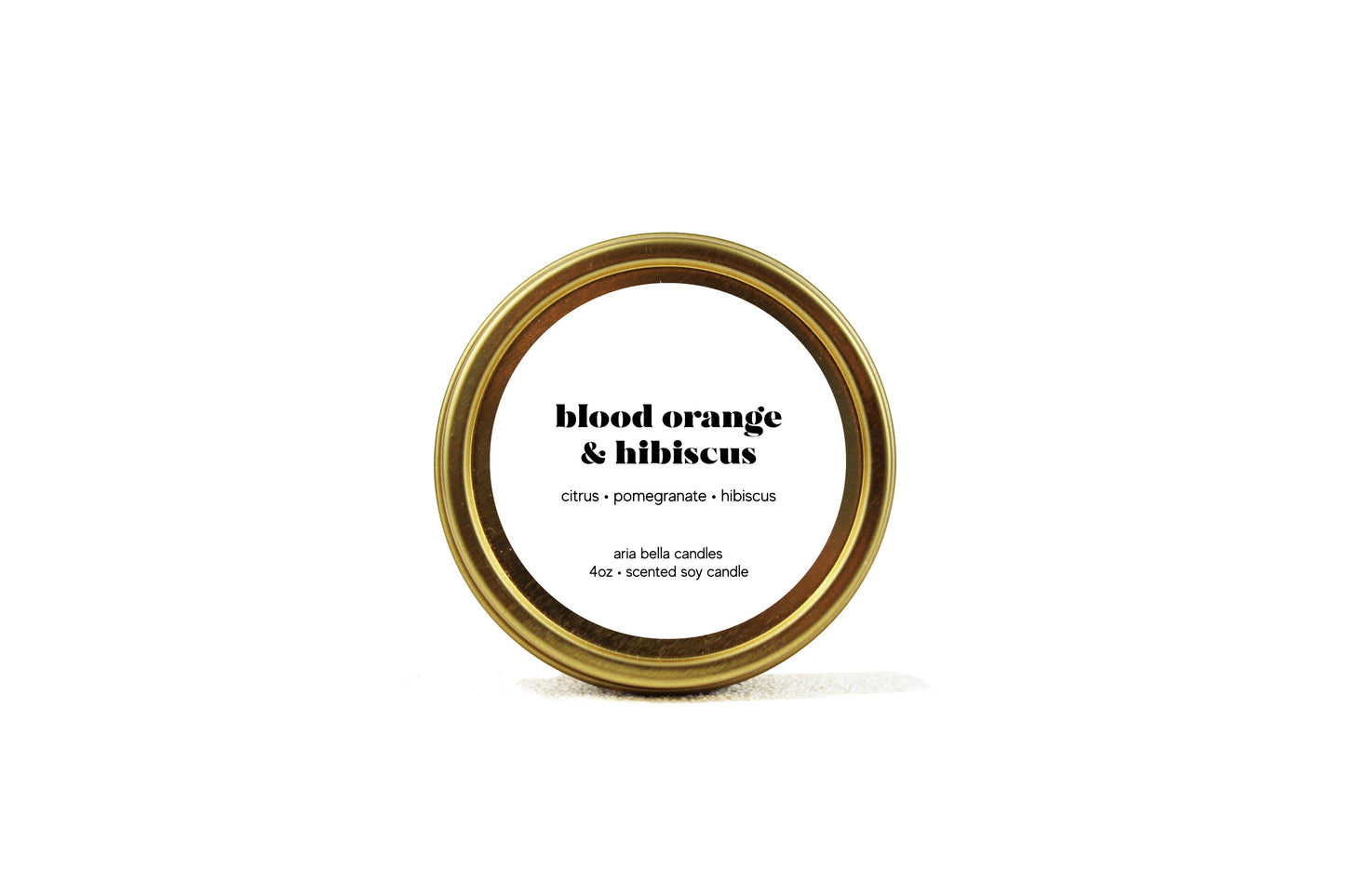 Blood Orange & Hibiscus Soy Candle