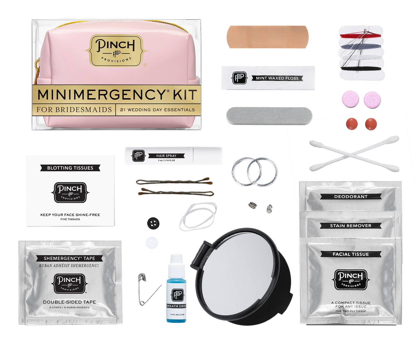 Minimergency Kit for Bridesmaids