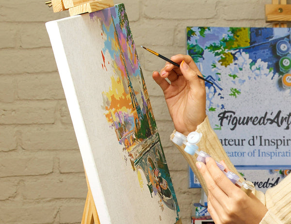 Paint by numbers - Door to the beach