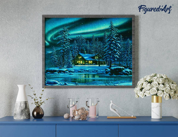 Diamond Painting - Polar Northern Lights
