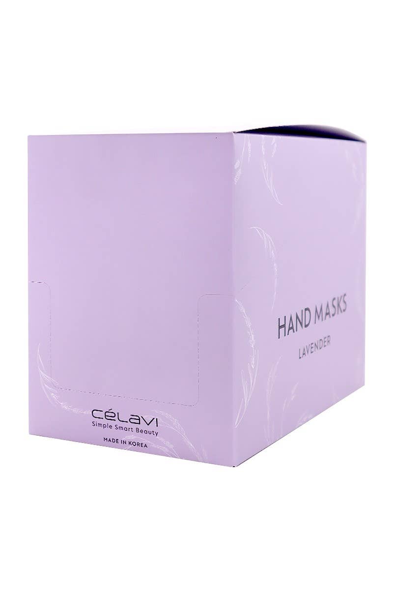 Celavi 70096 Lavender Hand Mask - 24 pcs