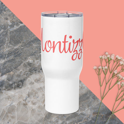 Montizzles Travel mug with a handle